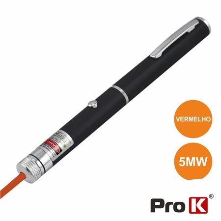 Ponteiro Laser Vermelho 5Mw Prok