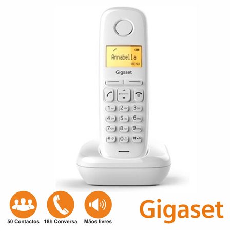 Telefone s/ Fios A170 Branco Gigaset