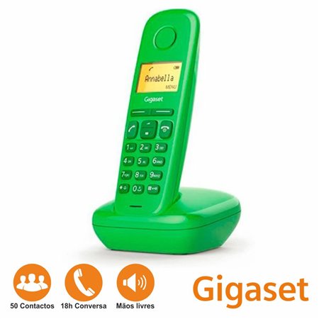 Telefone s/ Fios A170 Verde Gigaset