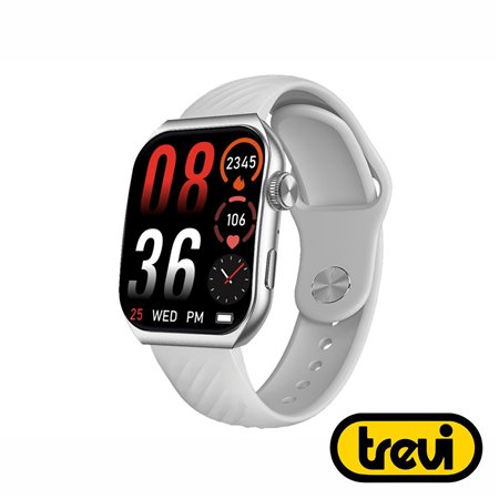 Smartwatch AmoLED 1.96" IP67 p/ Android Ios Cinzento Trevi