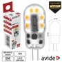 Lâmpada LED G4 2W 12V 3000K 200Lm Avide