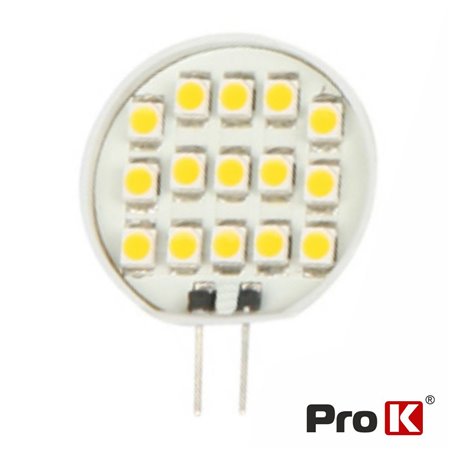 Lâmpada 15 LEDS 3528 Smd G4 Branco Frio 12V Prok