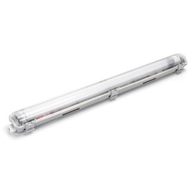 Armadura T8 c/ Lâmpada LED Tubular 9W 60cm 6500K IP65