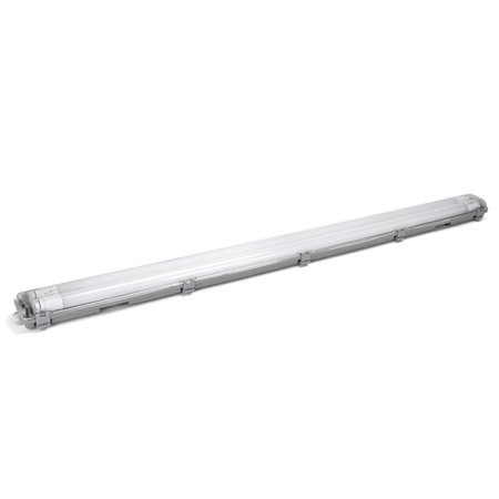 Armadura T8 c/ 2 Lâmpadas LED Tubular 2X18W 120cm 4000K IP65