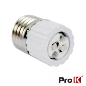 Casquilho Adaptador de E27 p/ Mr16 Prok