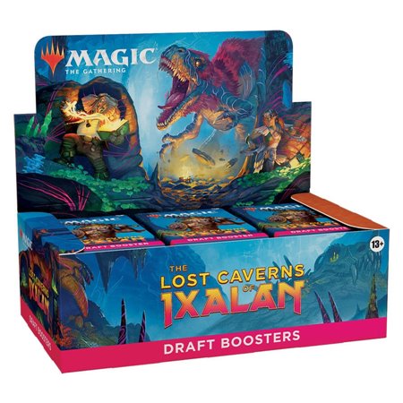 Jogo de Cartas Magic the Gathering As Cavernas Perdidas de Ixalan Draft Boosters 36 Boosters em Inglês