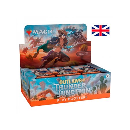 Magic the Gathering Outlaws of Thunder Junction Jogar Boosters Jogo de Cartas Inglês