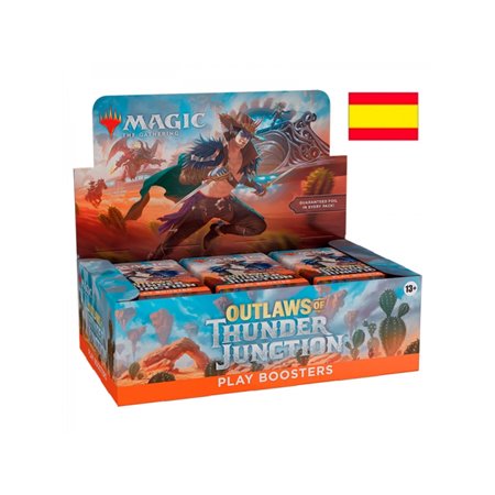 Magic the Gathering Outlaws of Thunder Junction Play Boosters Jogo de cartas espanhol