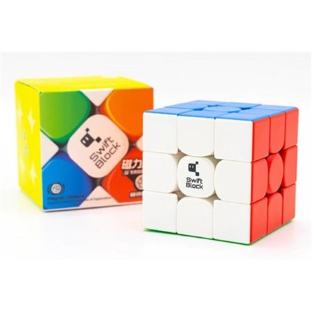 Cubo de Rubik bloco rápido 355s magnético 3x3