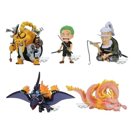 Figura banpresto one piece figura colecionável mundial wanokuni onigashima 10