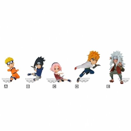 Banpresto naruto world figura colecionável 12 unidades 7cm