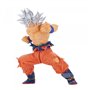 Banpresto dragon ball super sangue de saiyans especial goku ss prata figura 12cm