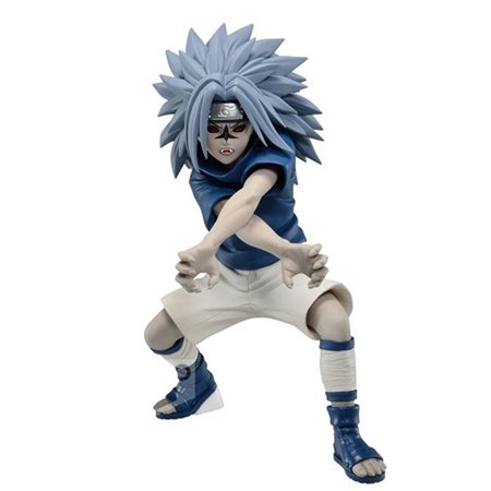 Banpresto naruto vibração sasuke uchiha ii figura 13cm