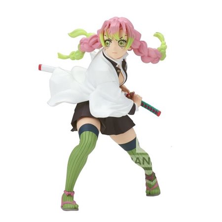 Banpresto demon slayer kimetsu no yaiba vibração estrelas mitsuri kanroji figura 13cm