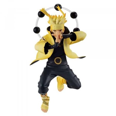 Banpresto naruto shippuden vibração estrelas naruto uzumaki v figura 14cm