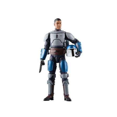 Hasbro star wars o mandaloriano a figura do comandante da frota da série negra