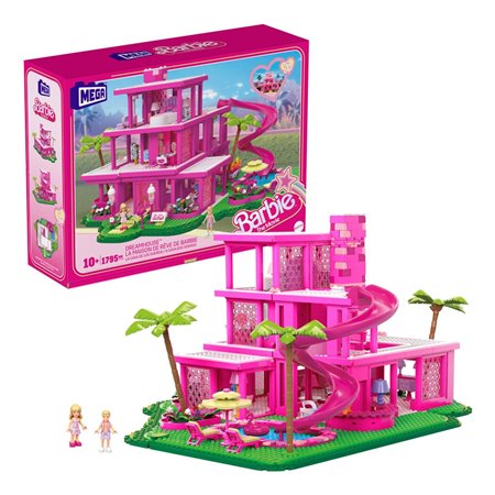 Mattel mega construx figura barbie o filme a casa dos sonhos da barbie