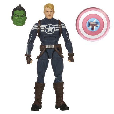 Hasbro Marvel Legends Series Comandante Rogers Figura