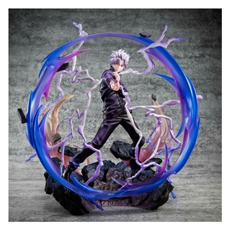 Megahouse figura jujutsu kaisen satoru gojo técnica oca roxo dx