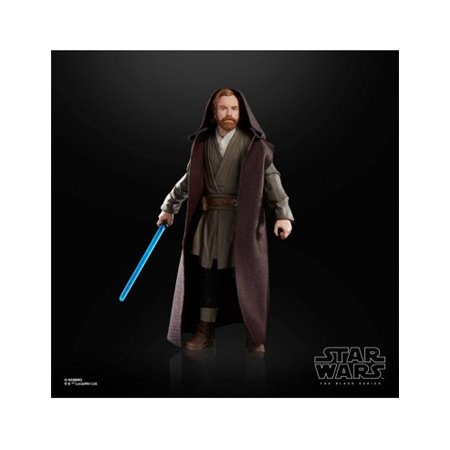 Hasbro star wars a série negra figura obi - wan kenobi (jabiim)