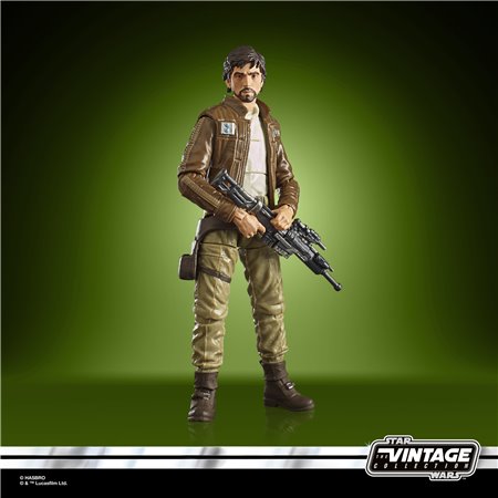 Figura hasbro star waras a coleção vintage roge one capitão cassian andor