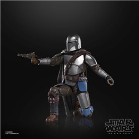 Figura hasbro star wars a série negra o mandaloriano (minas de mandalore)