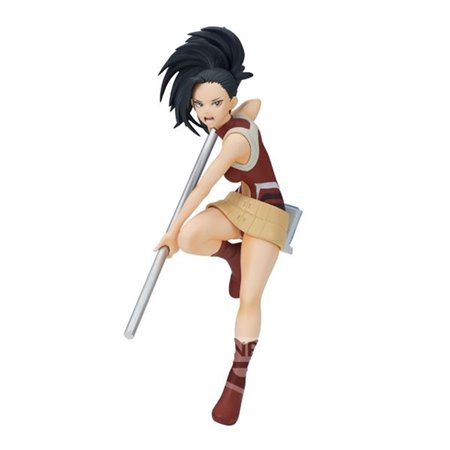 Banpresto figura meu herói academia os incríveis heróis momo yaoyorozu vol.37 14cm