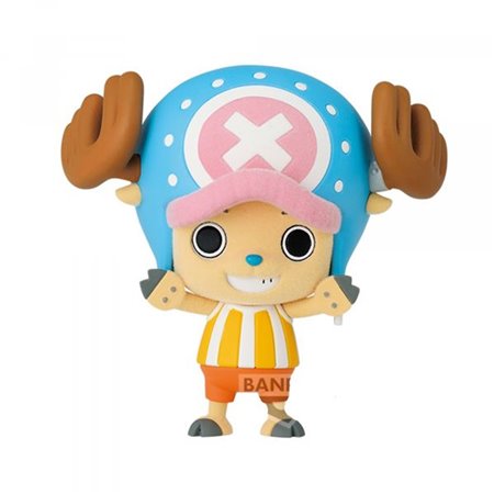 Banpresto figura de uma peça fofa e inchada tony chopper 6cm