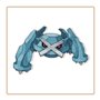 Figura metagross de batalha épica de Pokémon