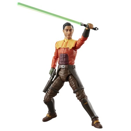 Hasbro star wars a figura da série negra ahsoka ezra bridger (lothal)