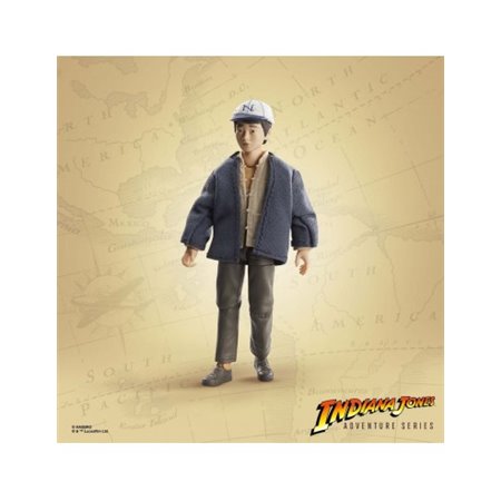 Figura redonda curta da série Hasbro Indian Jones Adventure