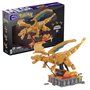 Mattel mega construx motion figure pokemon motion charizard 1664 peças