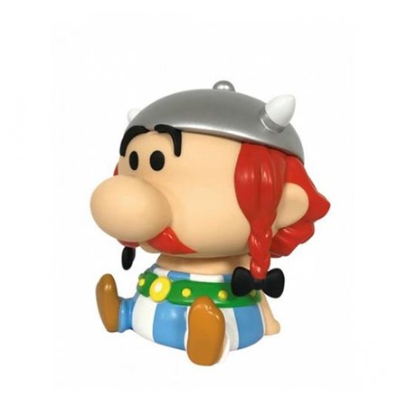 Plastoy figura de cofrinho asterix e obelix obelix