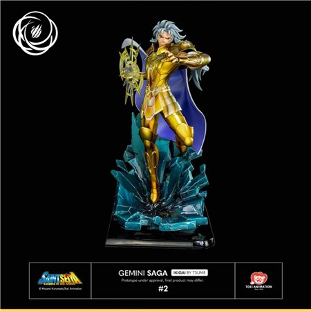 Tsume Arts Saint Seiya Gemini Saga Figura de resina escala 1 - 6 Ikigai