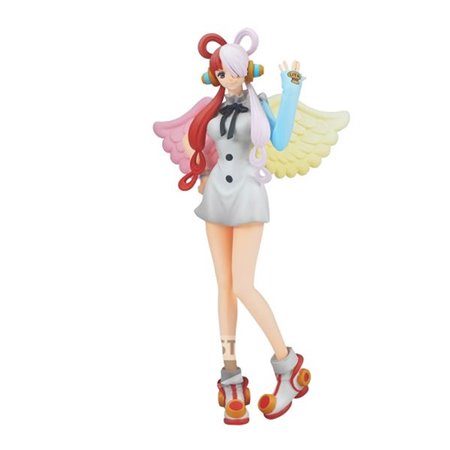 Banpresto figura one piece filme vermelho dxf the grandline series uta 16cm