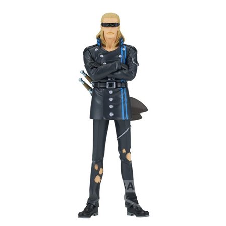 Banpresto filme de peça única vermelho dxf série grandline helmeppo figura 17cm