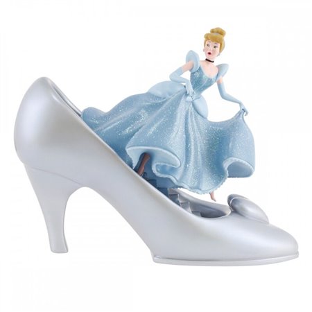 Enesco Disney Figura Decorativa 100 Cinderela Com Sapato