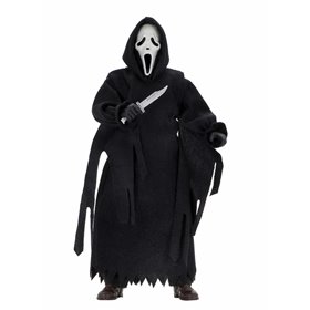 neca figura cinematográfica gritar rosto fantasma vestido