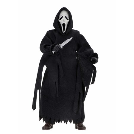 neca figura cinematográfica gritar rosto fantasma vestido