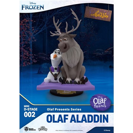 Figura Minidstage Disney Olaf apresenta Olaf Simba