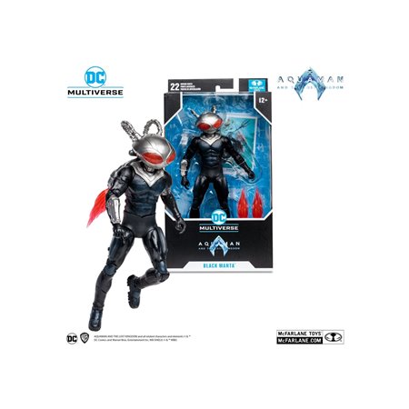 McFarlane Toys DC Aquaman 2 Filme Figura de 7 polegadas - Black Manta