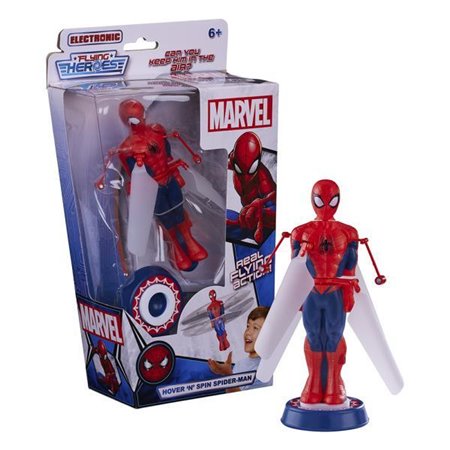 Figura eletrônica do Homem-Aranha da Marvel dos heróis voadores