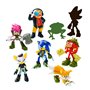 Variedade de figuras pack de 8 sonic