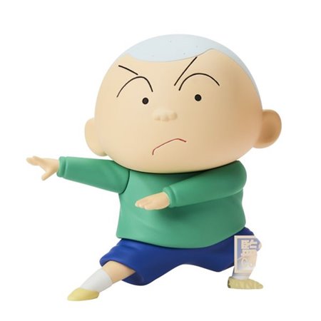 Banpresto crayon shinchan kasukabe boueitai figura de nova dimensão! masao kun vol.3 10cm