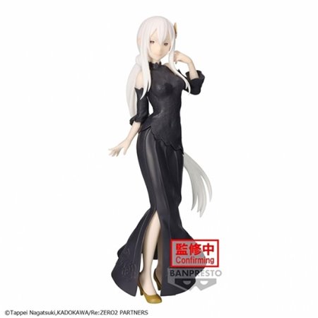 Figura Banpresto re: zero começando a vida em outro mundo glitter e glamour equidna 24 cm