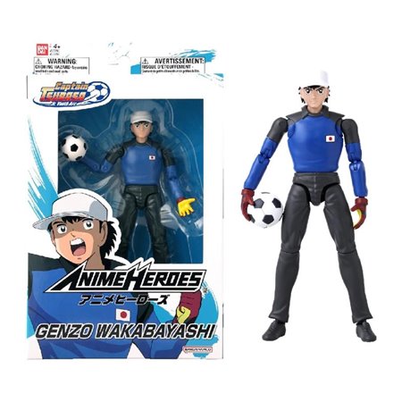 Figura bandai anime heróis oliver e benji - benji