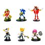 Variedade de figuras pack de 6 Sonic