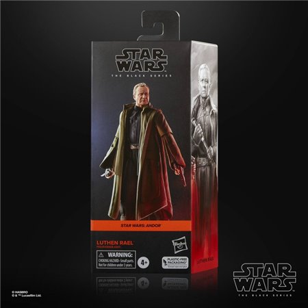 Hasbro star wars a série negra luthen rael figura