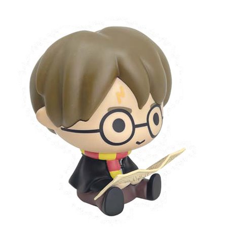 Plastoy Harry Potter figura cofrinho Harry Potter com livro de feitiços