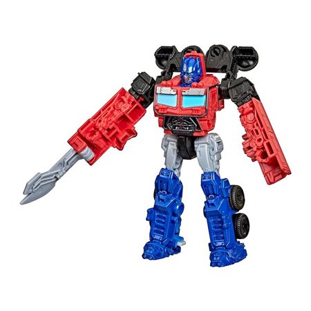 Hasbro transformadores ascensão da figura das feras - trocadores de batalha da aliança de feras optimus prime